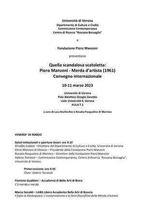 Programma del Convegno